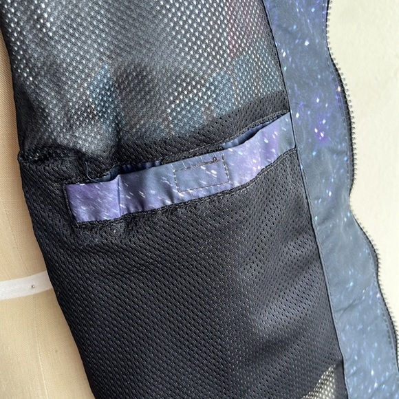 NWT🧥  Members Only x Daffy Duck "Tune Squad" Black Windbreaker Jacket SZ-S - Picture 9 of 16